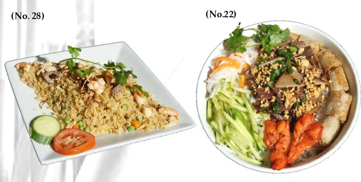 Bún — vermicelli bowl with grilled meats